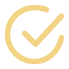 Circular check symbol design